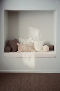 Jacquard-Weave Cushion Cover