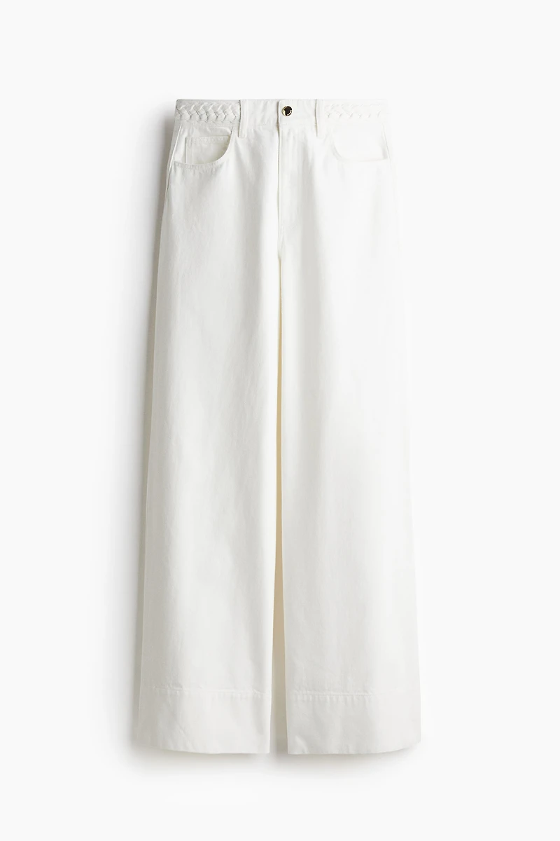 Wide High Jeans