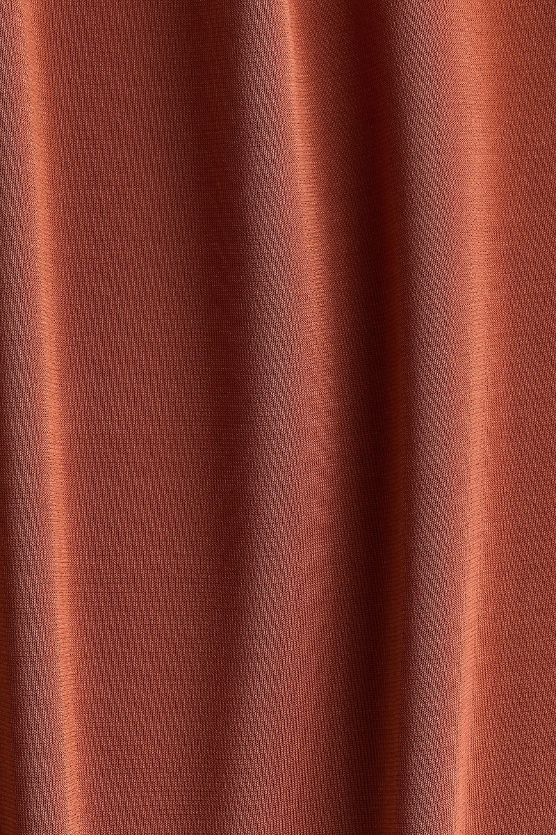 Twist-Detail Cutout Dress