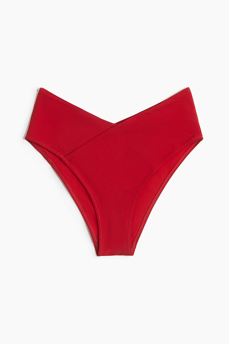 High Rise Cheeky Bikini Bottoms
