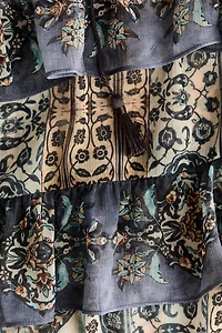 Flounced Tunic Dress