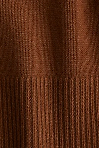 Cashmere-Blend Turtleneck Sweater