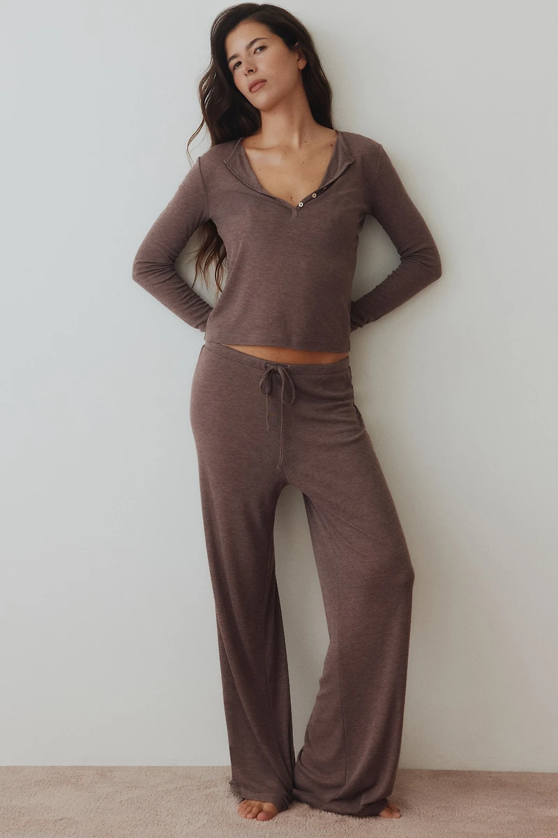 Viscose-Blend Pajamas
