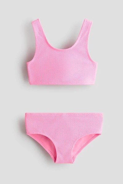 Textured Two-Piece Swimsuit