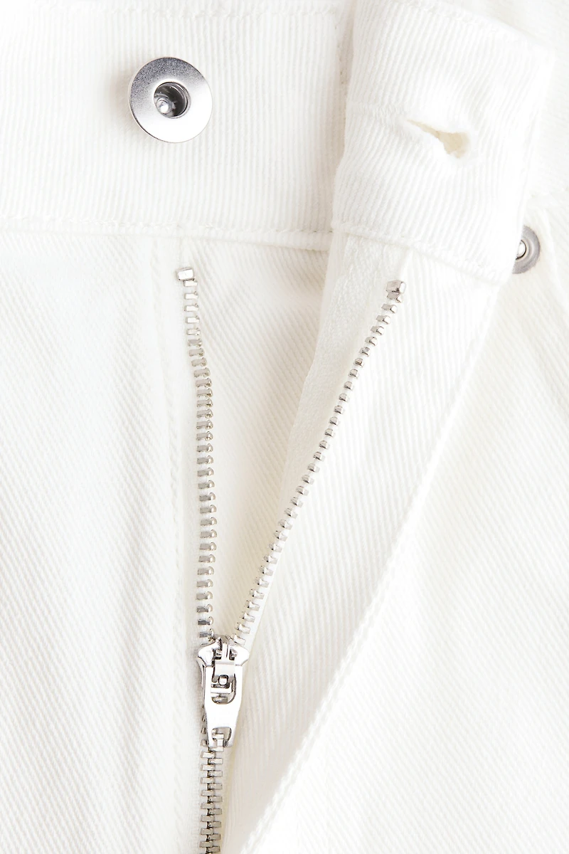 Eyelet-Embroidered Jeans