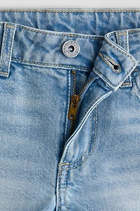 Cotton Denim Shorts