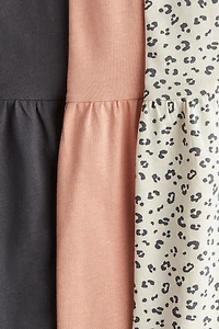 Lot de 3 robes en jersey