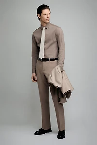 Regular-Fit Suit Pants