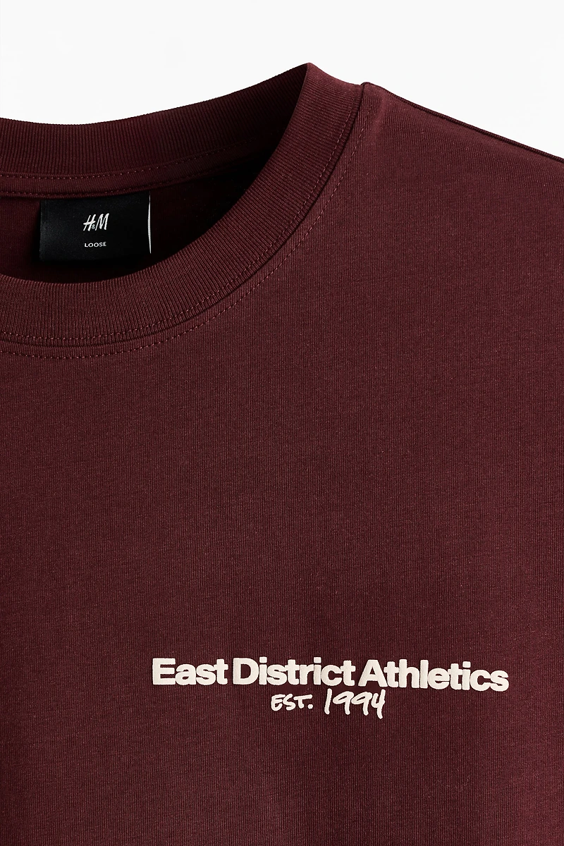 Loose-Fit Printed T-Shirt