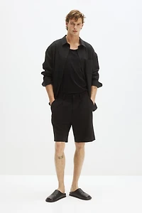 Four-Way Stretch Loose-Fit Shorts
