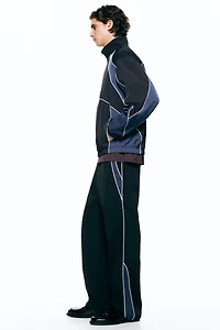 Loose-Fit Nylon Track Pants