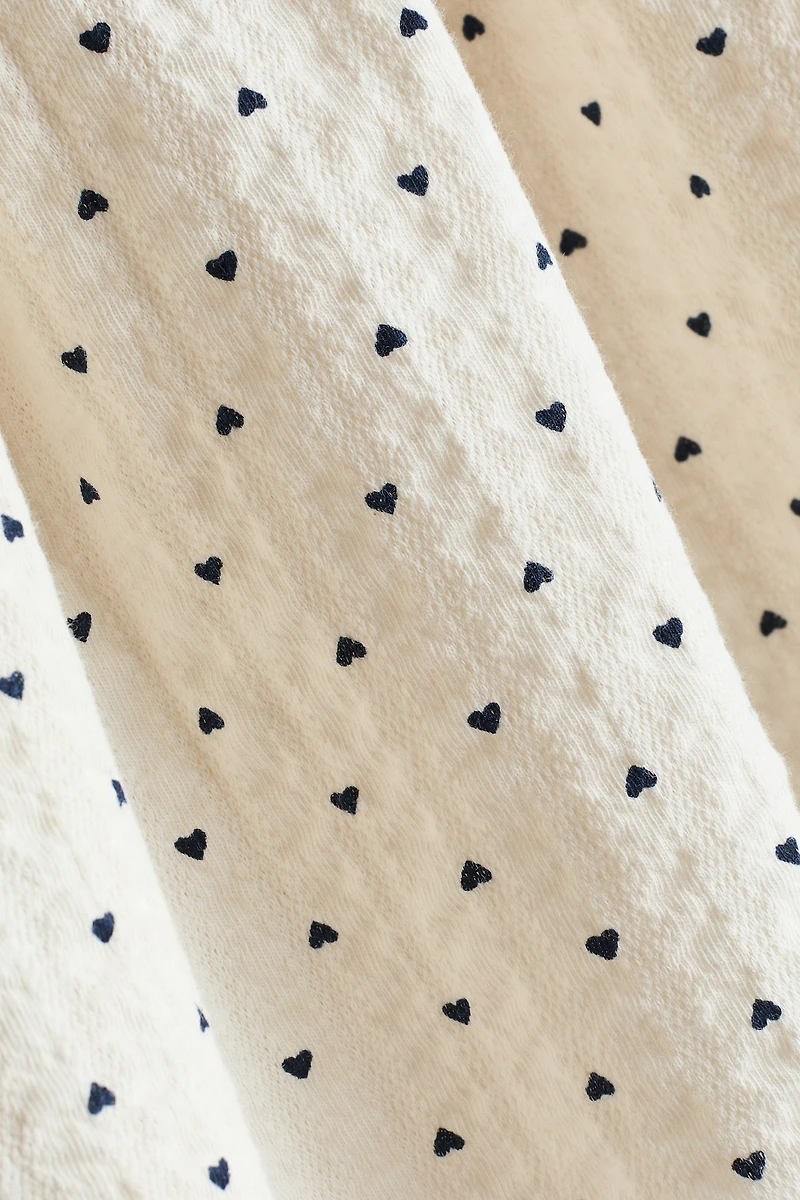 Bow-Detail Cotton Dress