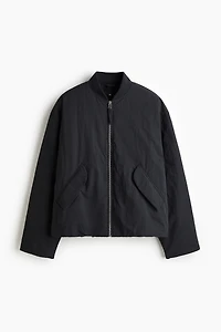 Blouson d'aviateur ample en nylon