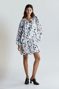 Bubble-Hem Dress