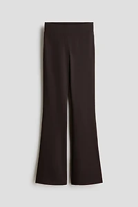 Four-Way Stretch Flared Pants