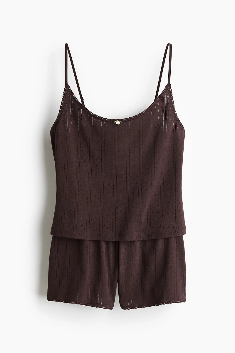 Cotton Pointelle Pajamas