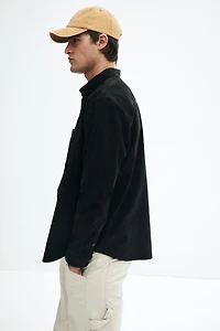 Regular-Fit Corduroy Shirt