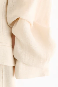 Gathered-sleeve Jacket