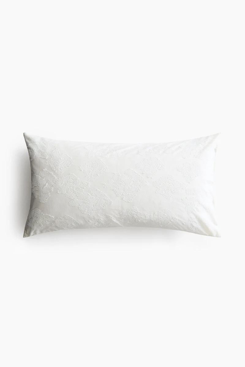 Cotton-Blend Cushion Cover