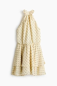 Chiffon Halterneck Dress