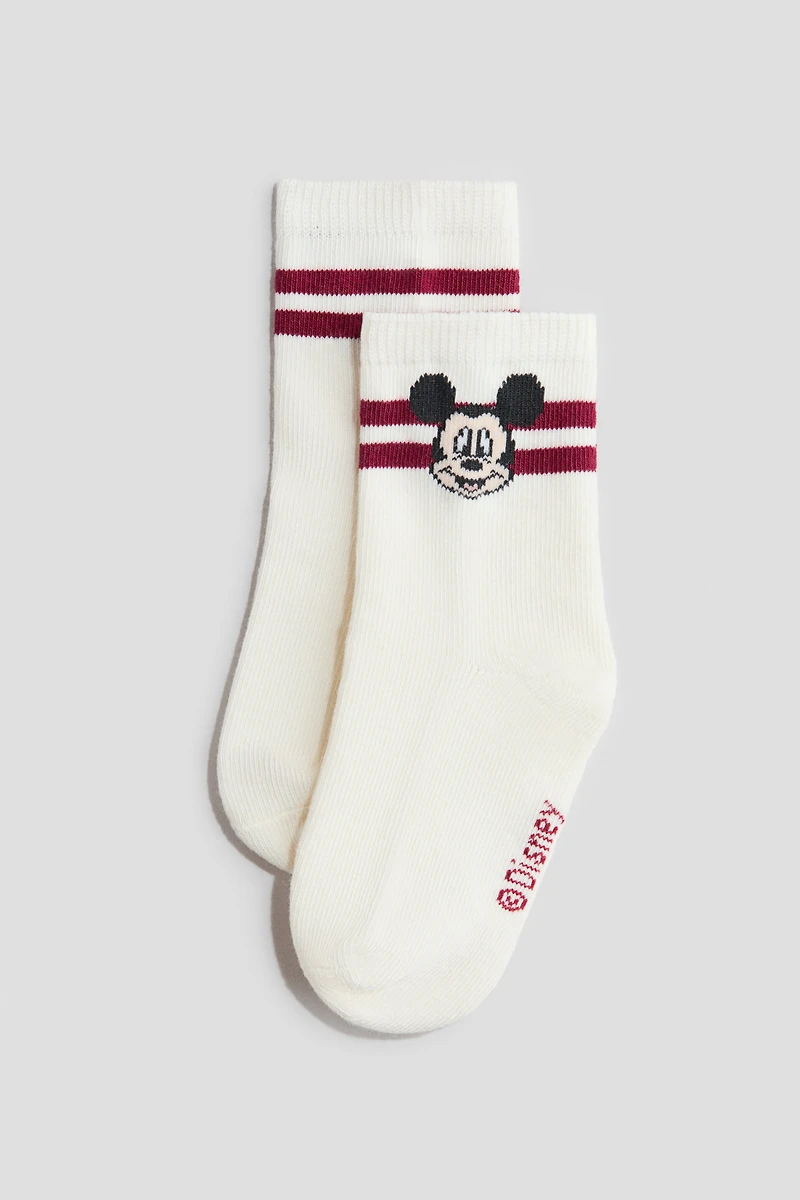 Lot de 3 paires chaussettes en tricot jacquard
