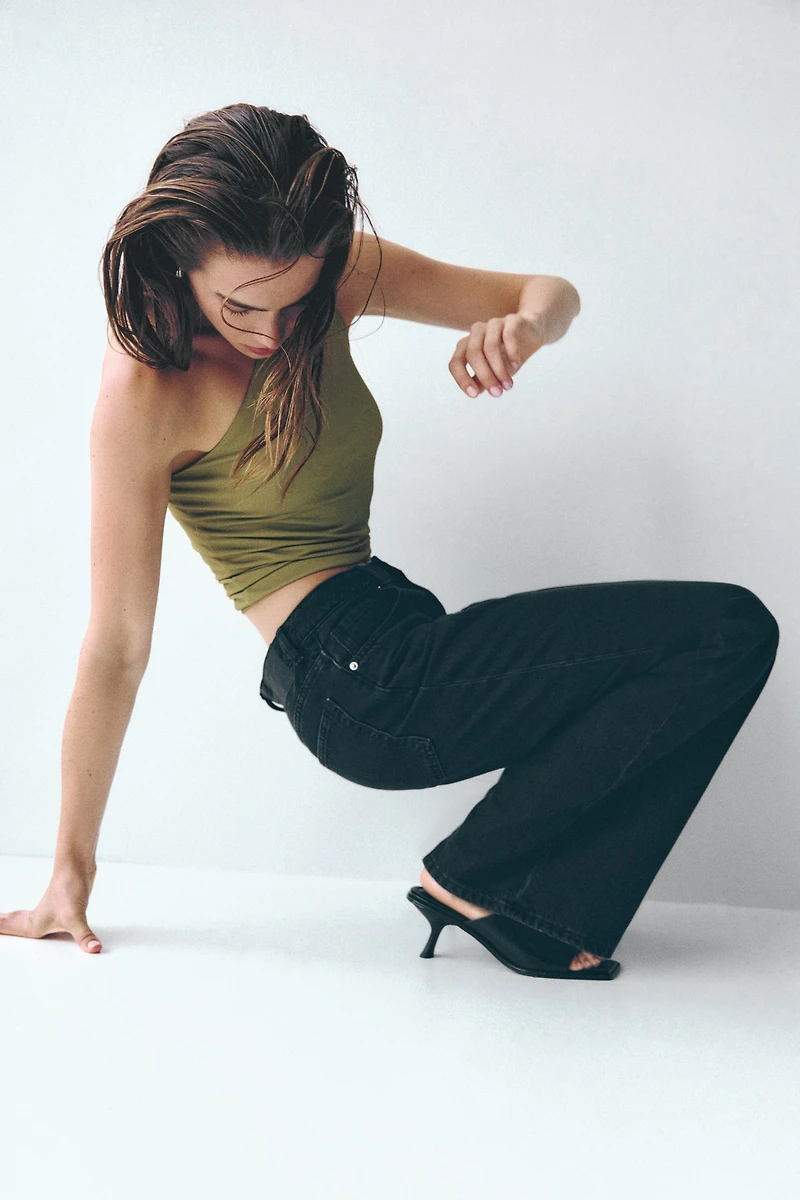 Bleecker High Rise Wide Leg Jeans