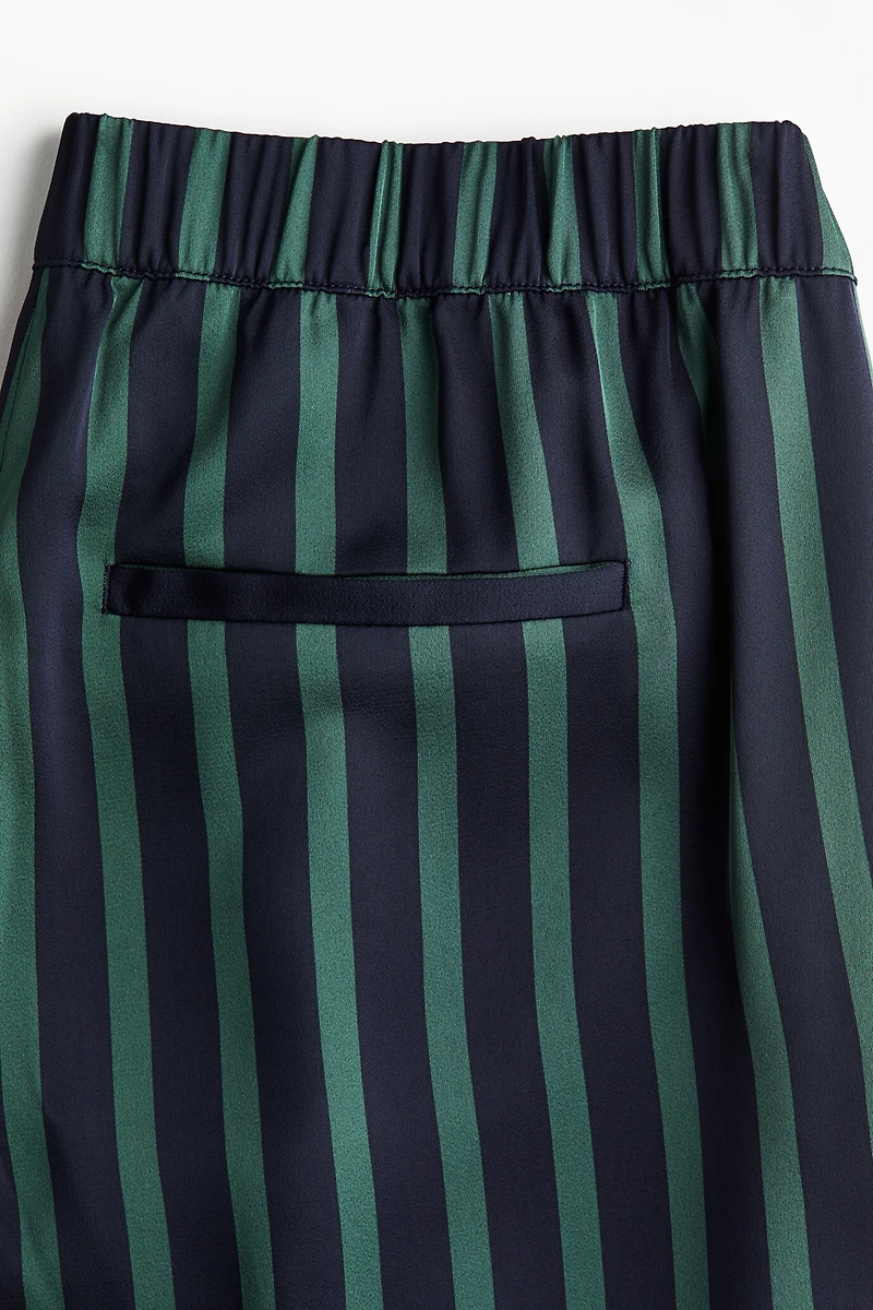 Pantalon à taille élastique