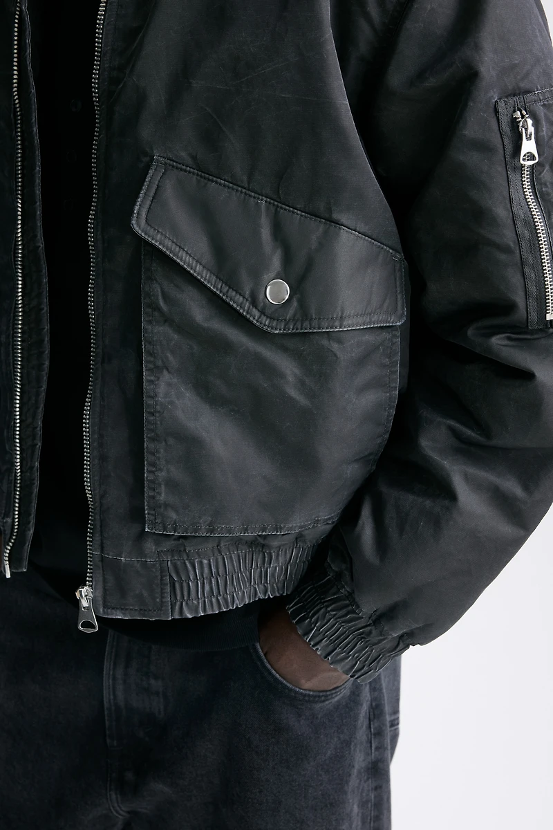 Blouson aviateur matelassé