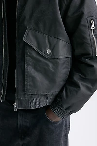 Blouson aviateur matelassé