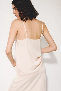 Lace-Trimmed Camisole Top