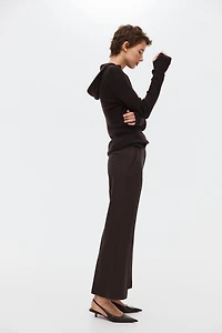 Bootcut Ankle-Length Pants