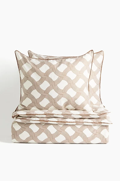 King/Queen Sateen Duvet Cover Set