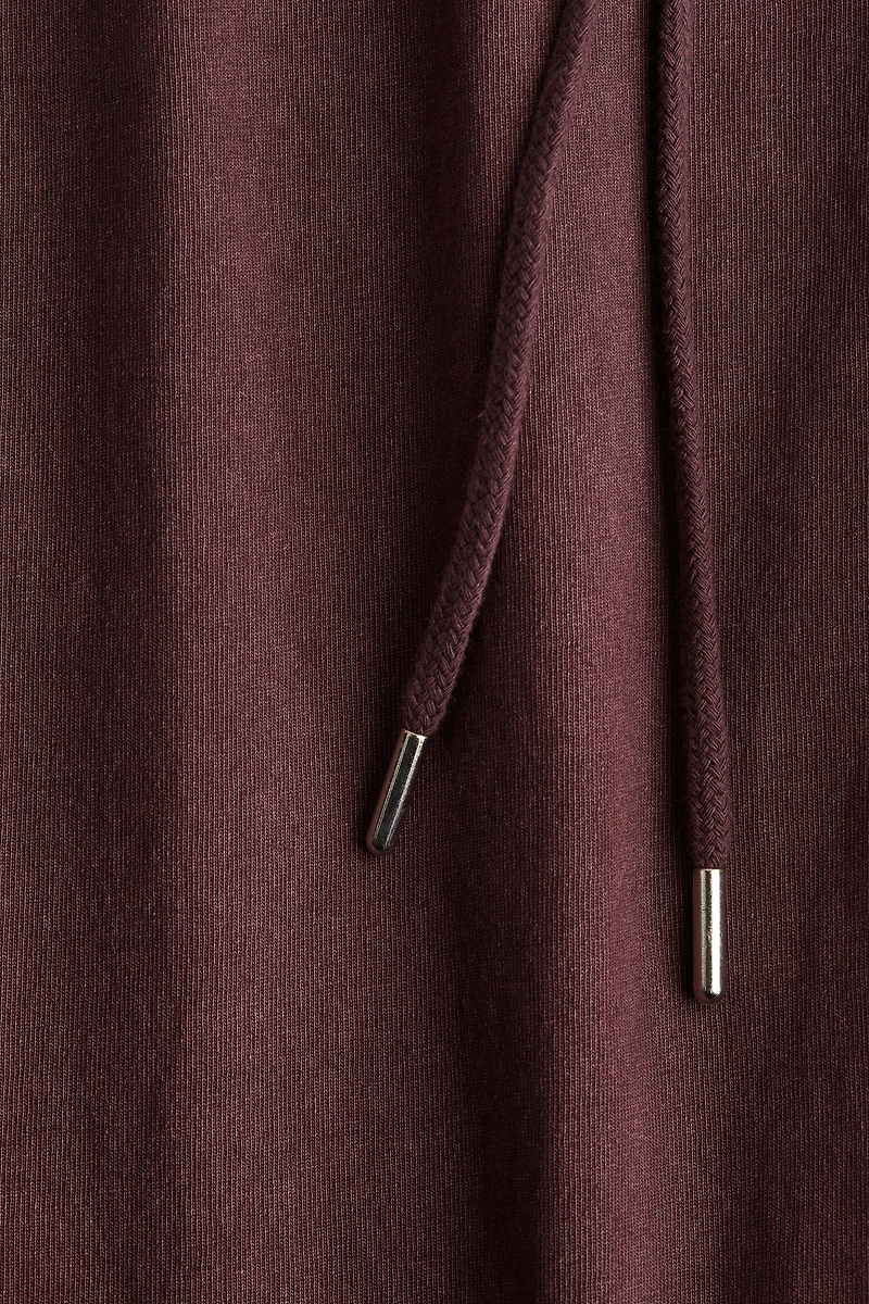 Washed-Look Cotton Pants