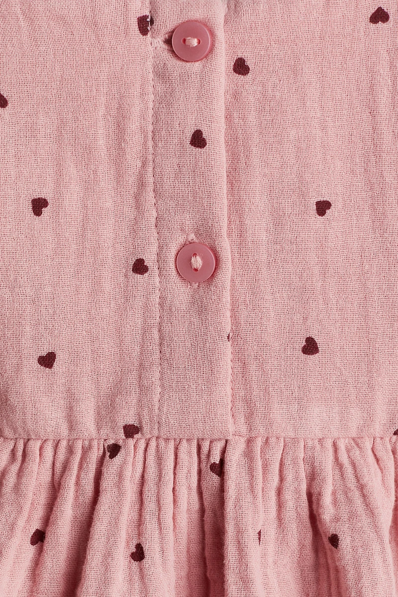 Cotton Seersucker Dress