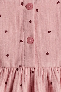 Cotton Seersucker Dress