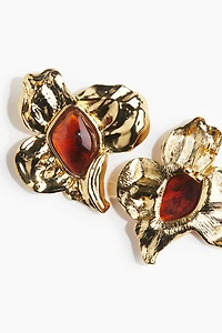 Boucles d'oreilles fleurs