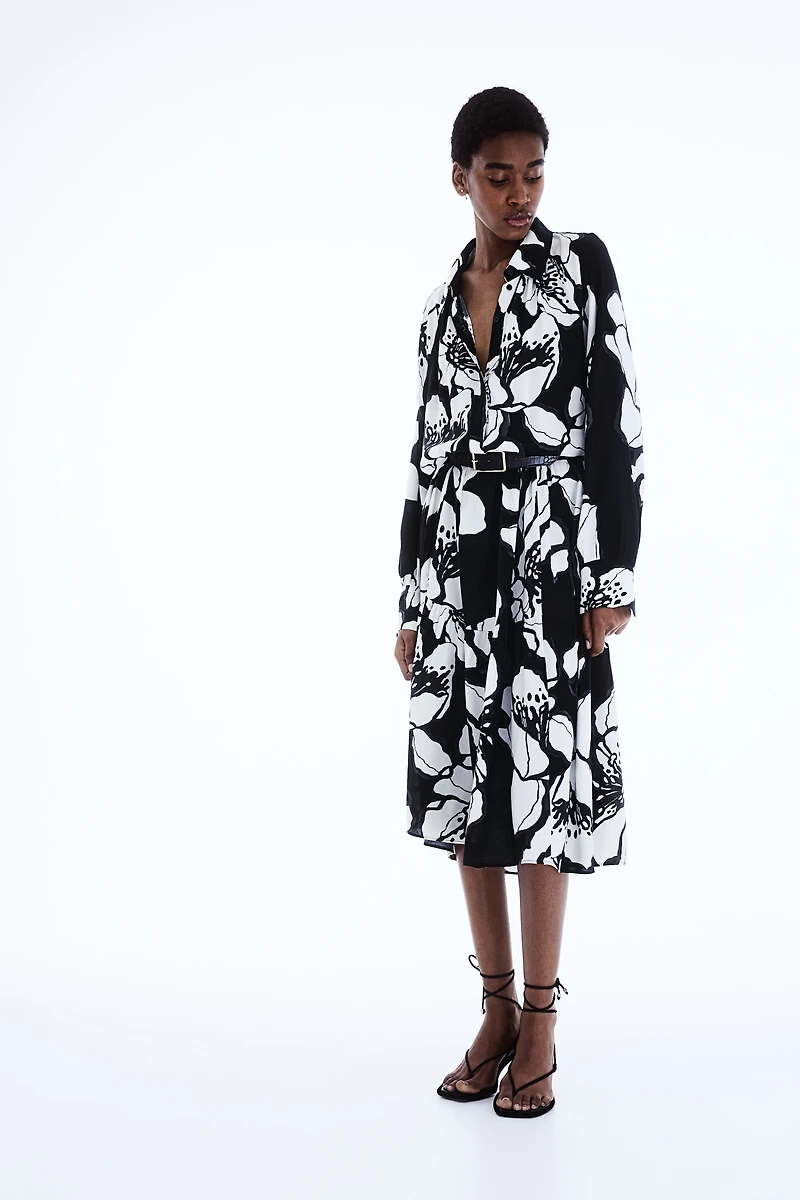 Viscose Shirt Dress