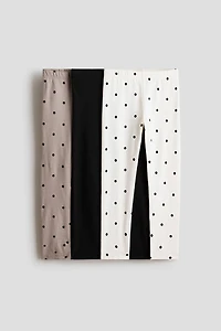3-Pack Cotton Leggings