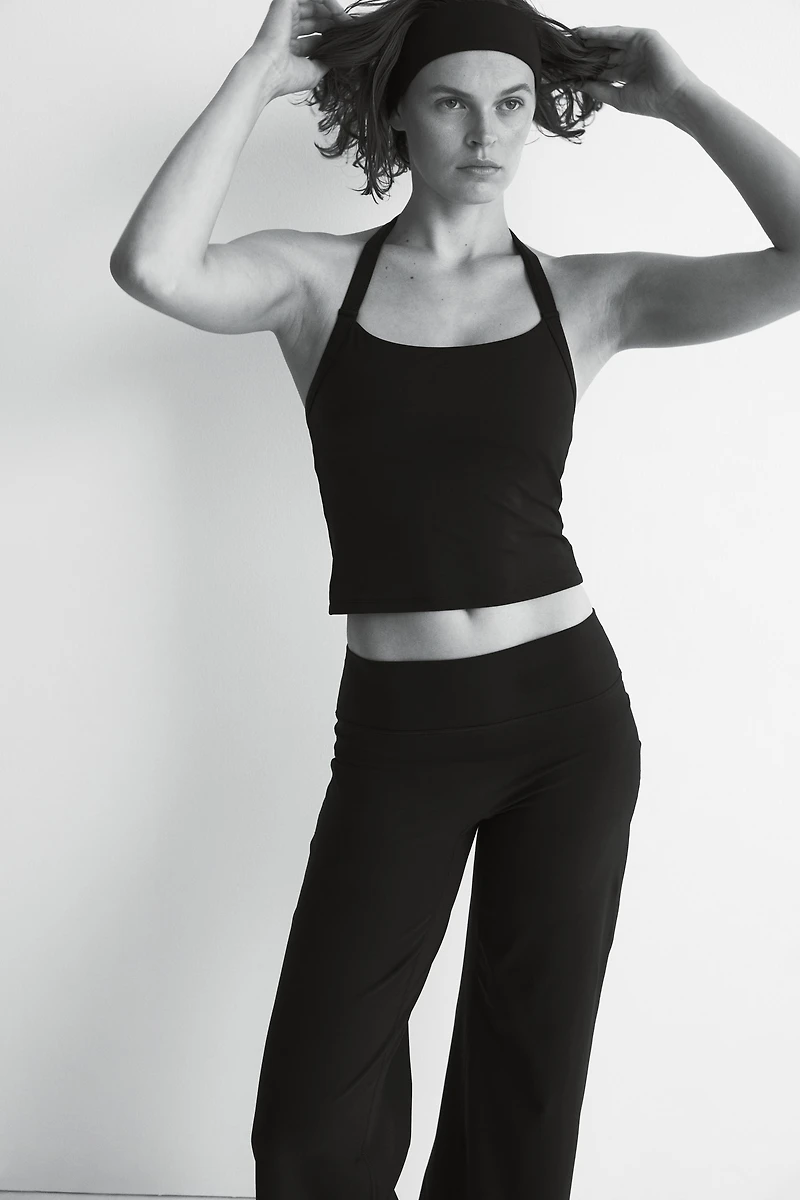 Wide-Leg Sports Pants with SoftMove™