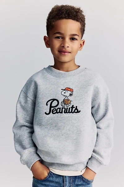 Oversized Printed Sweatshirt