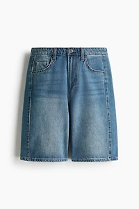 Denim Bermuda Shorts