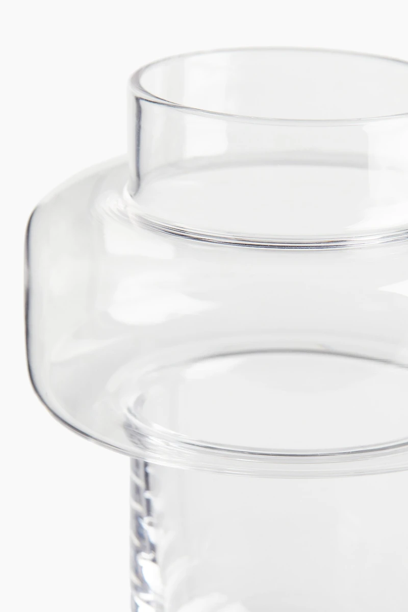 Extra-Small Tiered Glass Vase