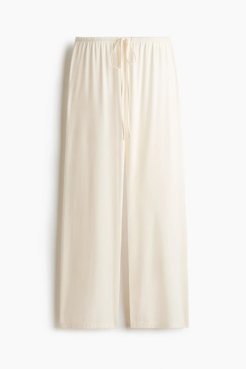 Viscose-Blend Pajama Pants