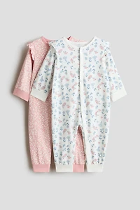 2-pack Patterned Cotton Pajamas