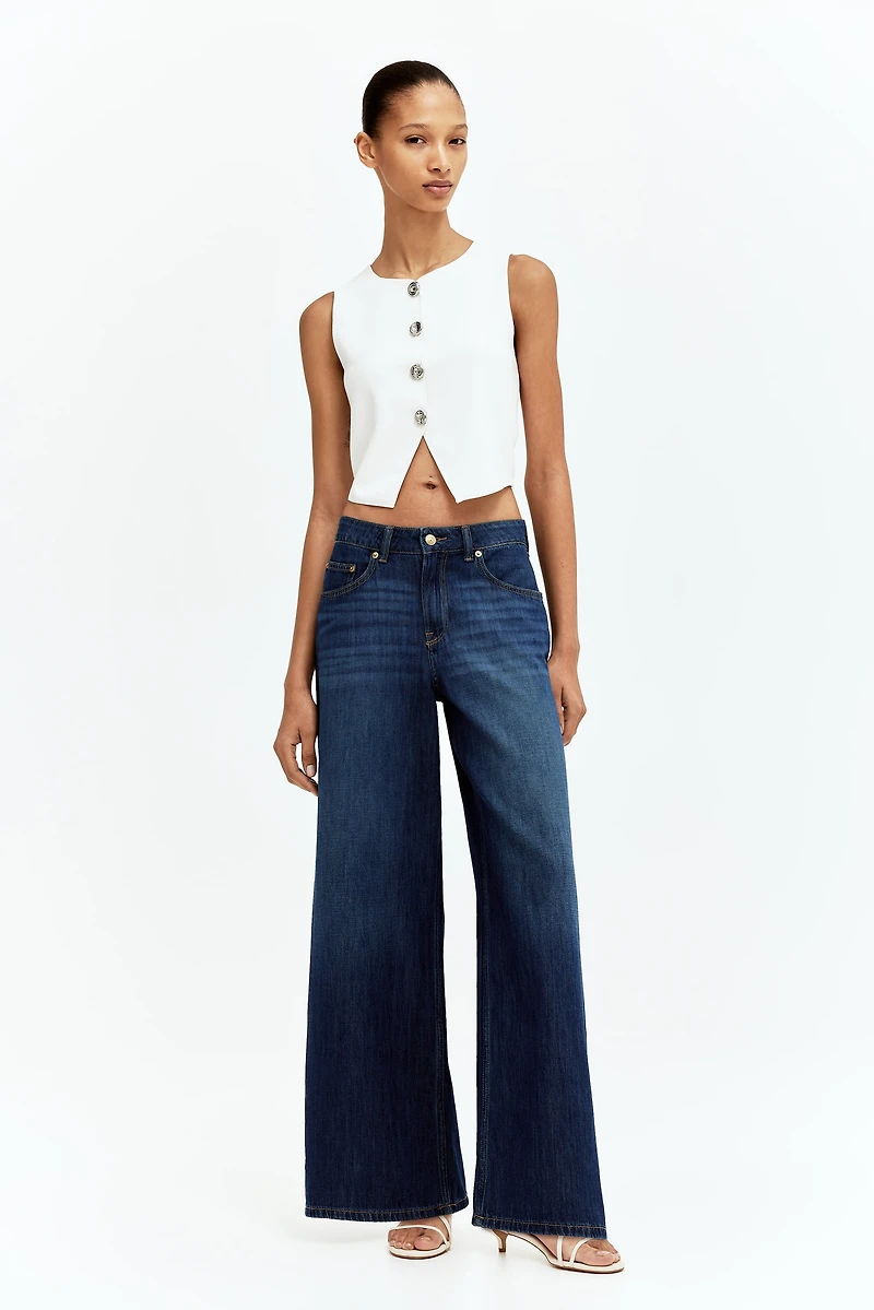 Baggy Wide Low Jeans