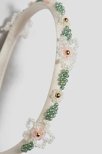 Passe avec perles fantaisie