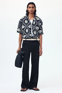 Loose-Fit Tailored Pants