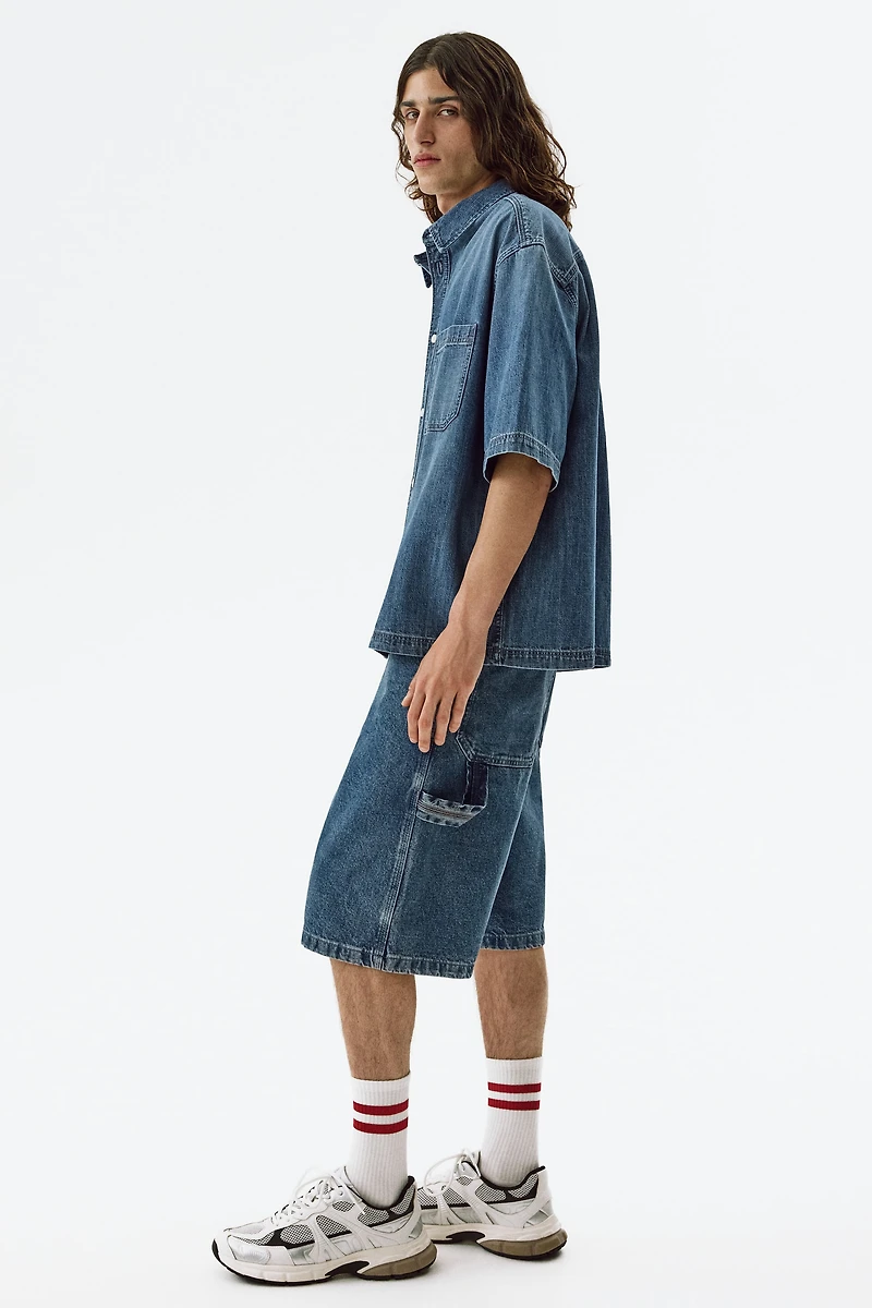 Oversized Carpenter Shorts