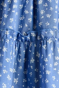 Tiered Cotton Dress