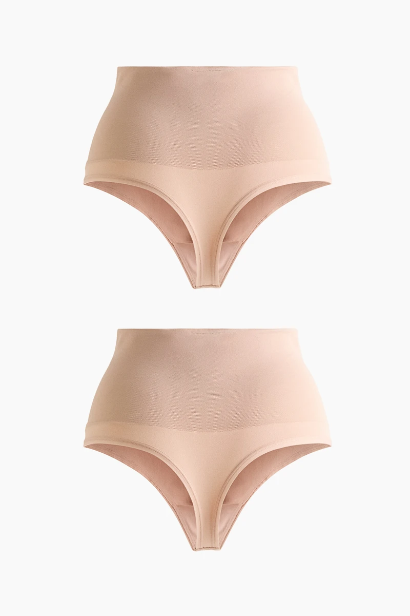 Lot de 2 culottes Thong Gainantes